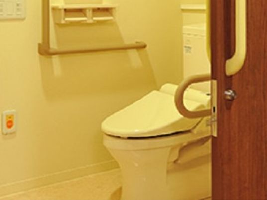 安全なトイレの様子