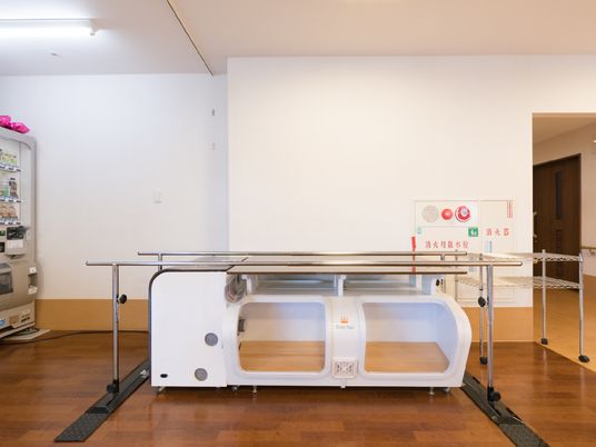 清潔な機能訓練室