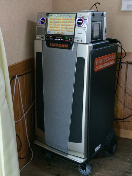 カラオケ装置の設置例