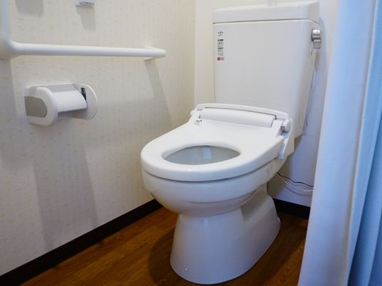 安全設計のトイレ