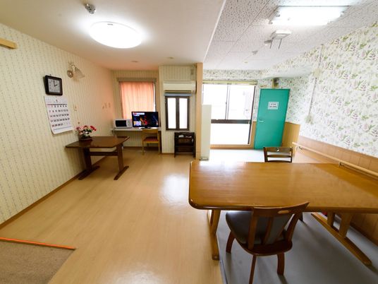 和やかな休憩室