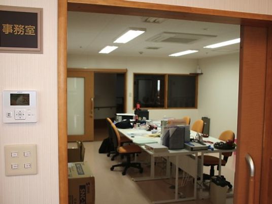 事務室の日常風景