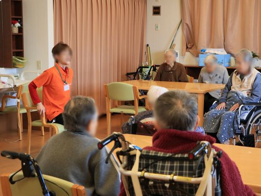 共有スペースでの憩いの時間