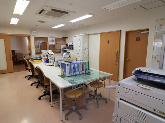 スタッフルーム内観