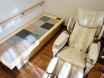 リラックスチェアと昇降台