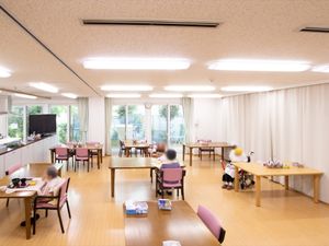 共有スペースの居心地の良い風景