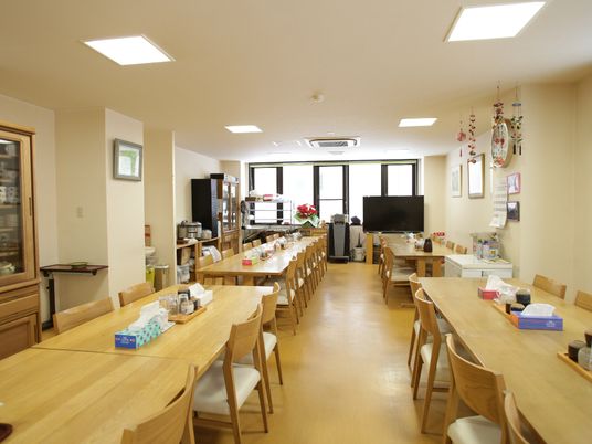 共有ダイニングの光景