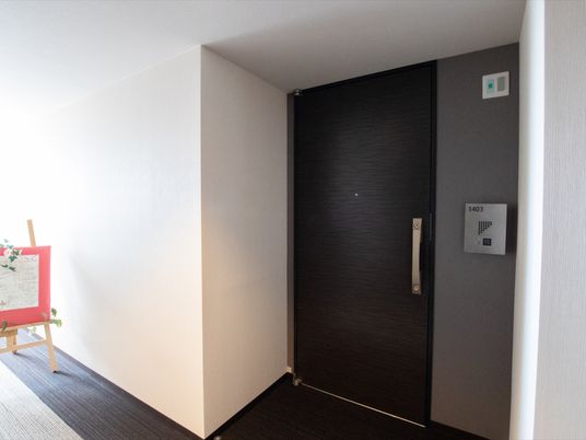 居室の入口の様子
