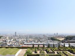 市街地を一望できる景色