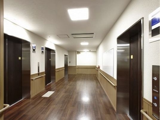 清潔感のある廊下