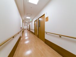 清潔感のある廊下