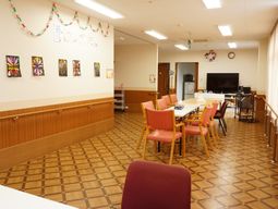 共有スペースの室内風景