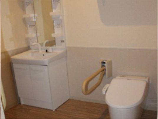 トイレと洗面台の設備
