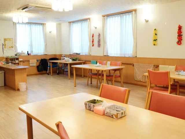 明るいダイニングエリア