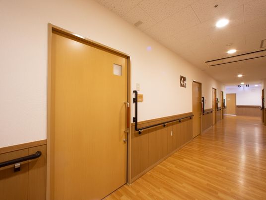 清潔な廊下の風景