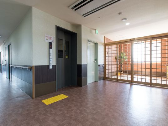清潔な廊下の様子