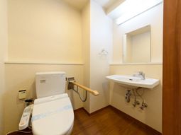 清潔感のあるトイレ空間