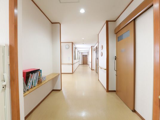 清潔な廊下の様子