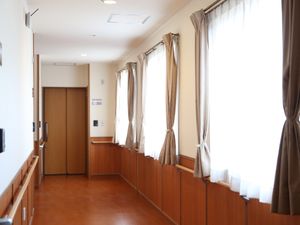 明るい廊下