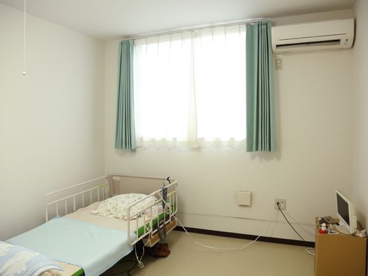 清潔な居室の一角