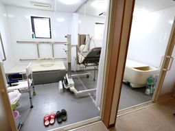 設備整った清潔な浴室