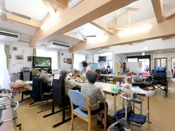 広々した共有スペース