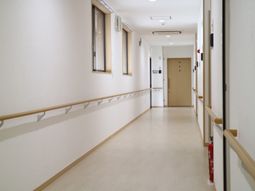 清潔な廊下の様子