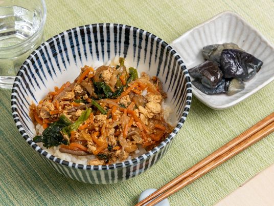 和風の健康的な食事