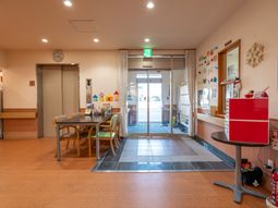 広がる開放感のエントランス