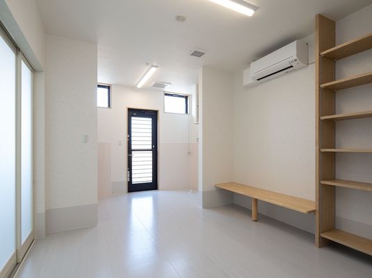 清潔な空間の居室
