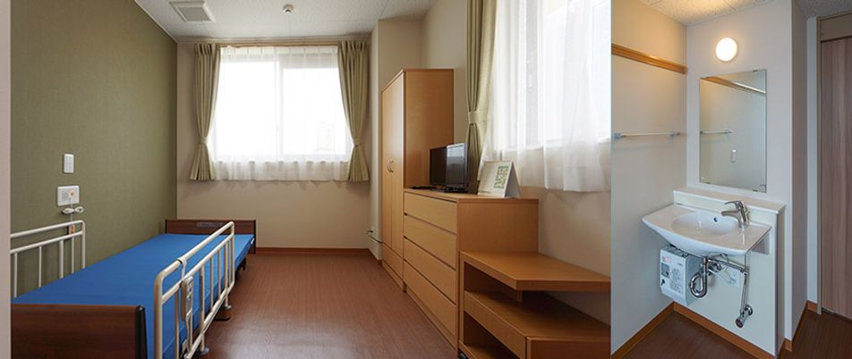 明るく静かな居室