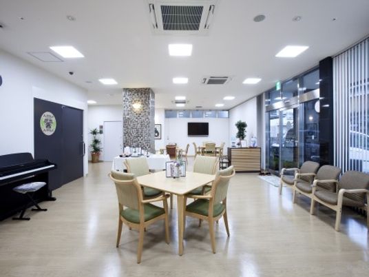 広々とした快適な共有スペース