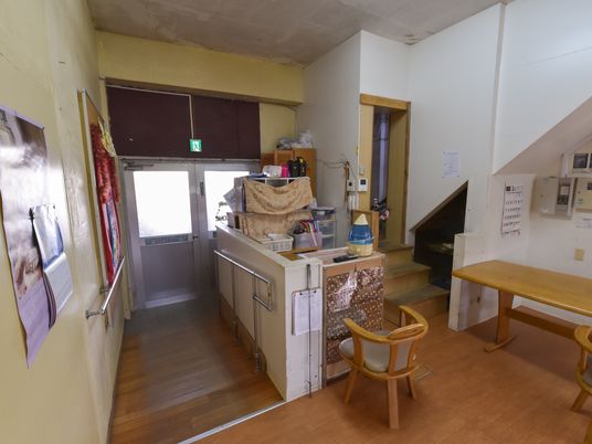 施設の共有スペース