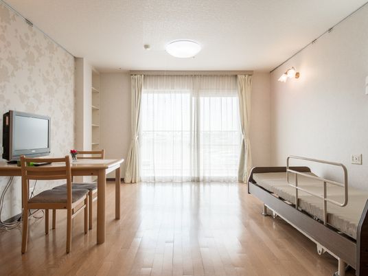 居心地の良い明るい居室