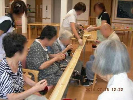 利用者の工作活動