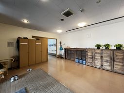整頓された玄関スペース