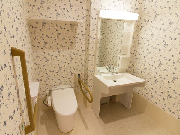 清潔感のあるトイレ空間