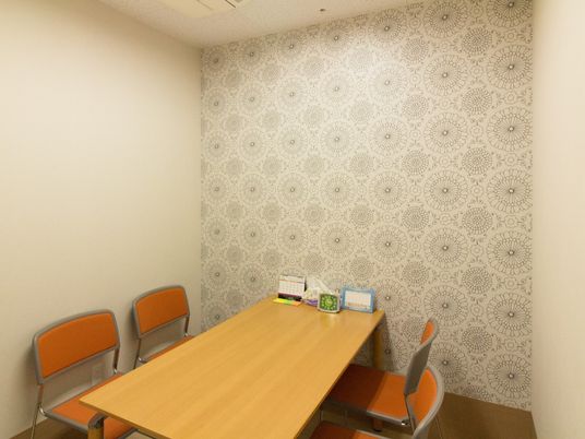 会議室の机と椅子