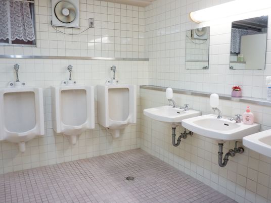 清潔なトイレスペース