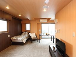 快適な居室の一角