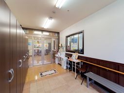 エントランスの風景