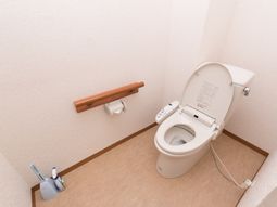 清潔なトイレの様子