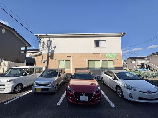 駐車場つきの建物