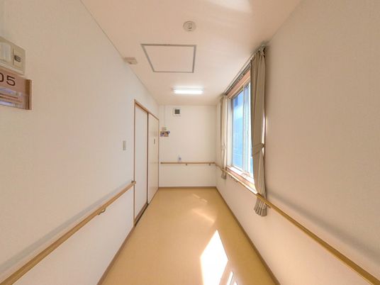明るい廊下