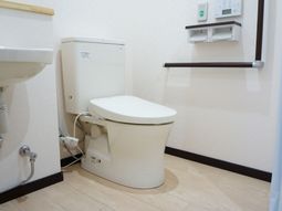 清潔なトイレスペース