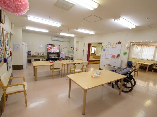 広々とした共有スペース