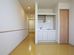 清潔な居室の一角