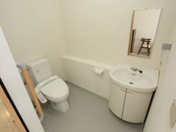 清潔なトイレスペース