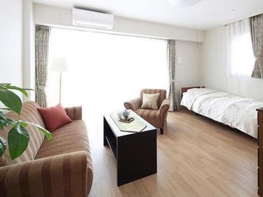 清潔な個室の居室