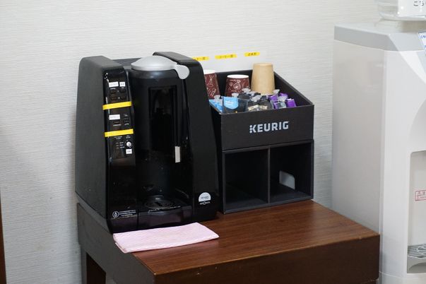 コーヒーマシンとウォーターサーバー